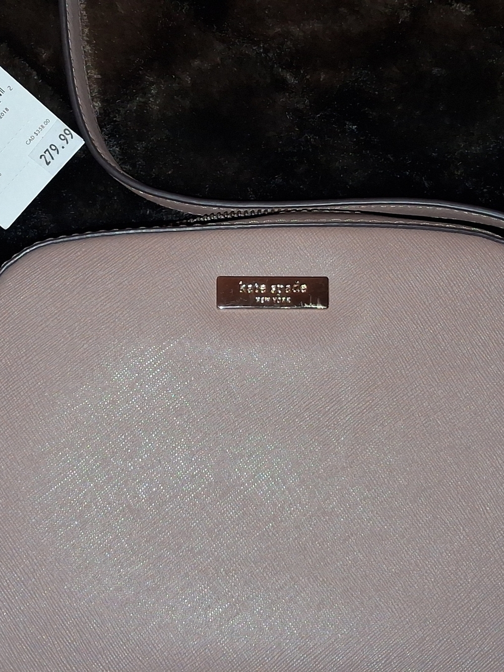kate spade Blush Pink Saffiano Crossbody Bag